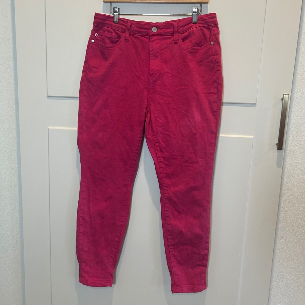 Judy Blue Raspberry Pink Skinny Jeans